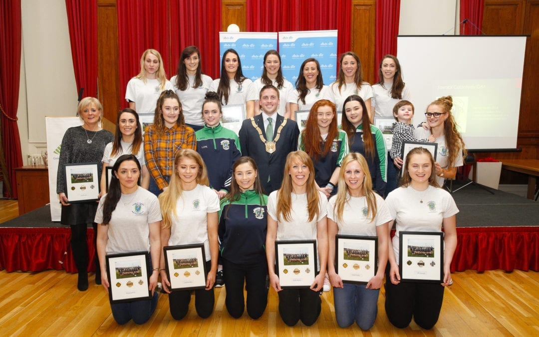 FoxCabs Ladies Football success celebrated at County Hall in Dún Laoghaire