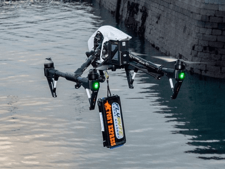 Dun Laoghaire Drop Drone Delivery