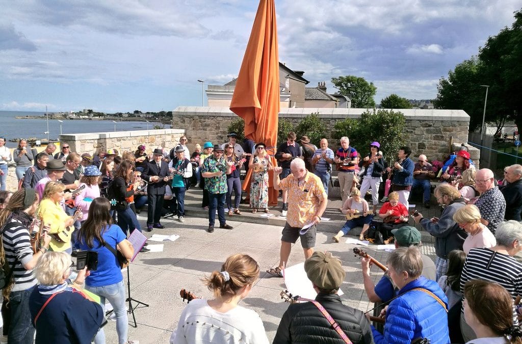 Dún Laoghaire hosts the Ukulele Hooley for the 10th year running