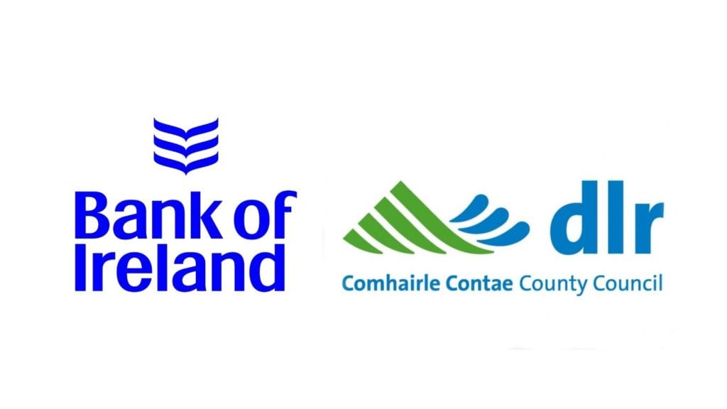 bank of ireland and DLR county council logos