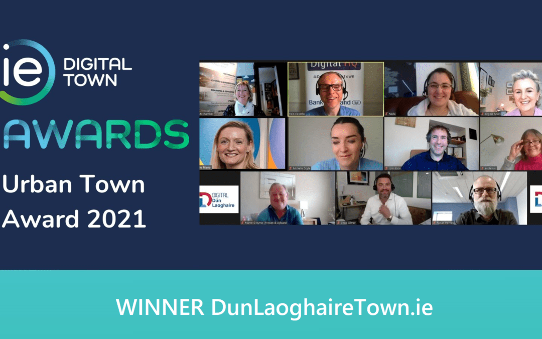 DunLaoghaireTown.ie wins big at the .IE DIGITAL TOWNS awards