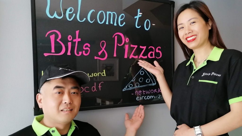bits and pizza staff dun laoghaire