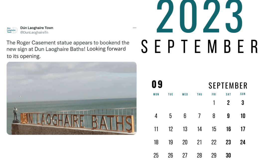 September’s news from Dún Laoghaire Town